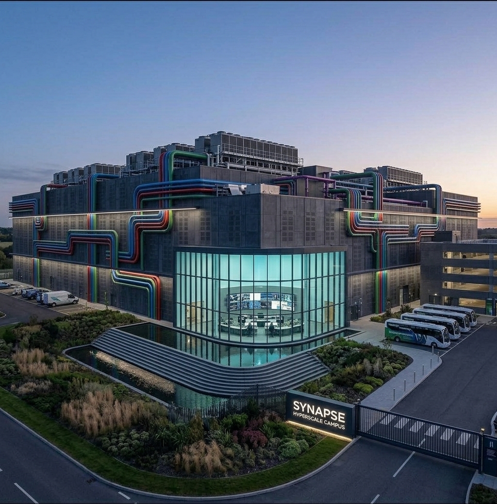 Data center facility exterior
